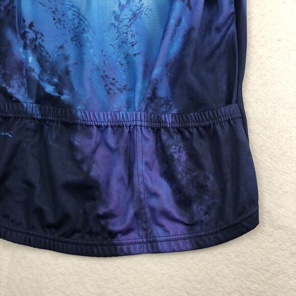 World Jerseys Women's Cycling Jersey Bike Tops Size XL Dolphin print Sumner 1991 - Picture 16 of 16
